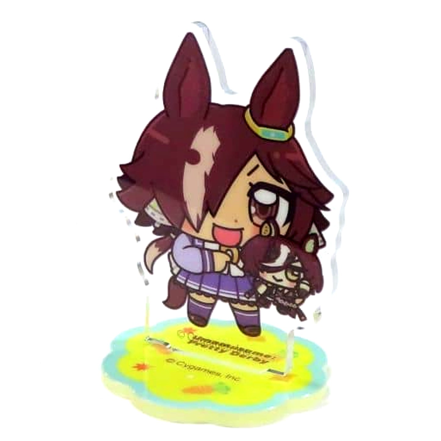 Vodka & Tanino Gimlet Uma Musume Pretty Derby POP UP STORE in Marui All Seasons Together with Plush Toys Trading Acrylic Stand Autumn and Winter Together with Plush Toys [USED]