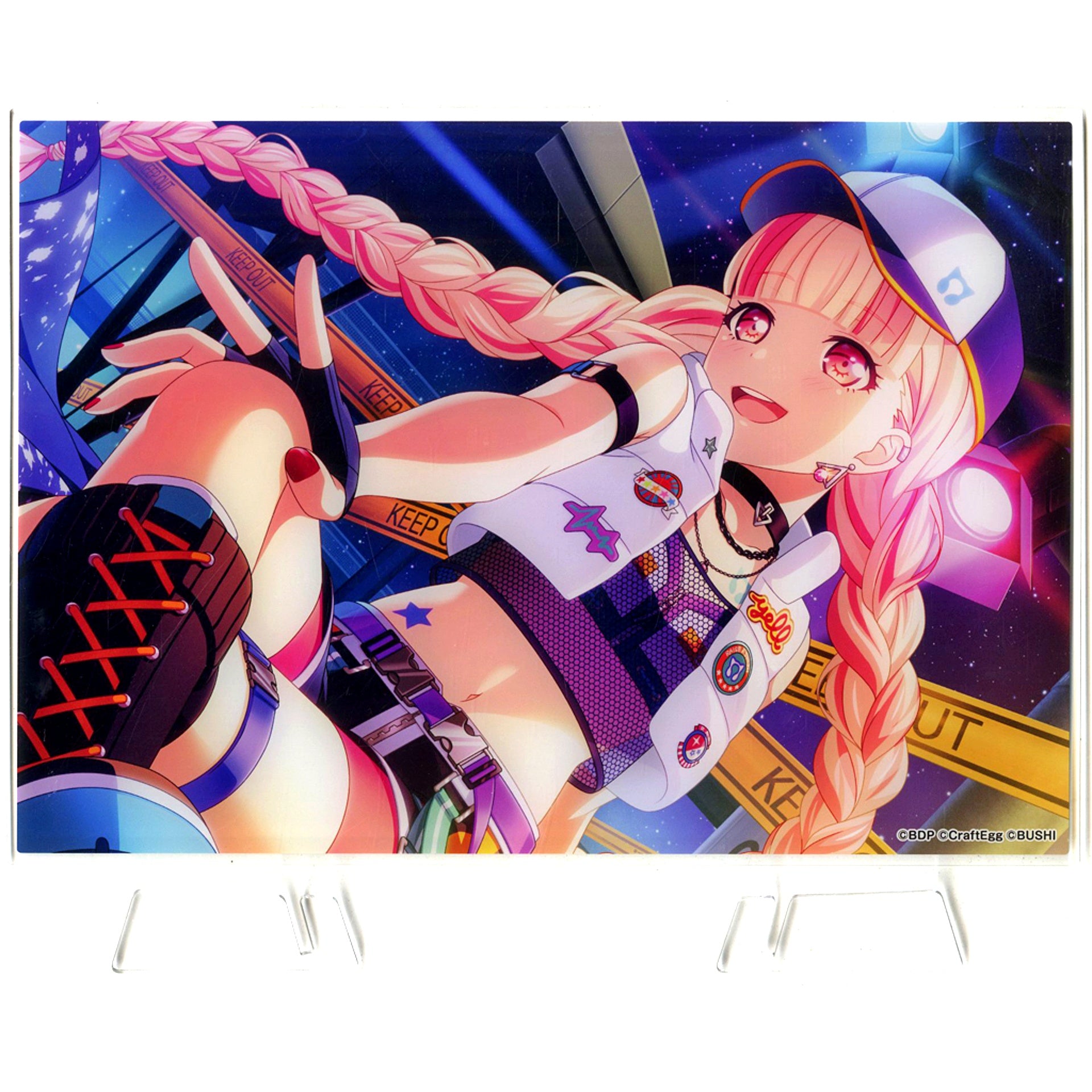 PAREO BanG Dream! Girls Band Party! GiGO Festa 2022 Winter Illustration Acrylic Board 2022 Vol.2 [USED]