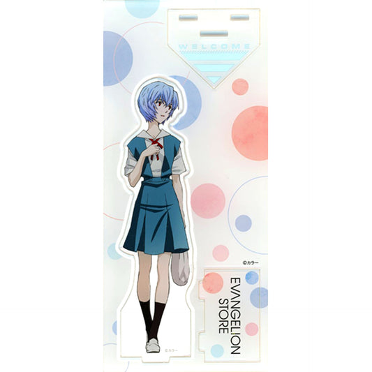 Rei Ayanami Acrylic Stand Outing with 5 Characters Evangelion Eva Store Ltd [USED]