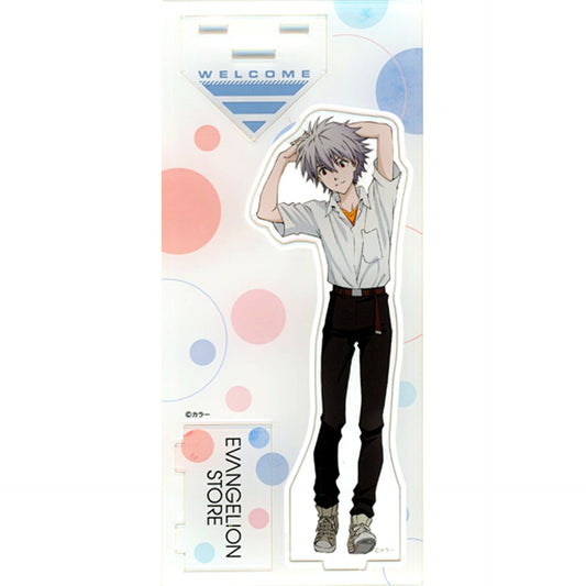 Kaworu Nagisa Acrylic Stand Outing with 5 Characters Evangelion Eva Store Ltd [USED]