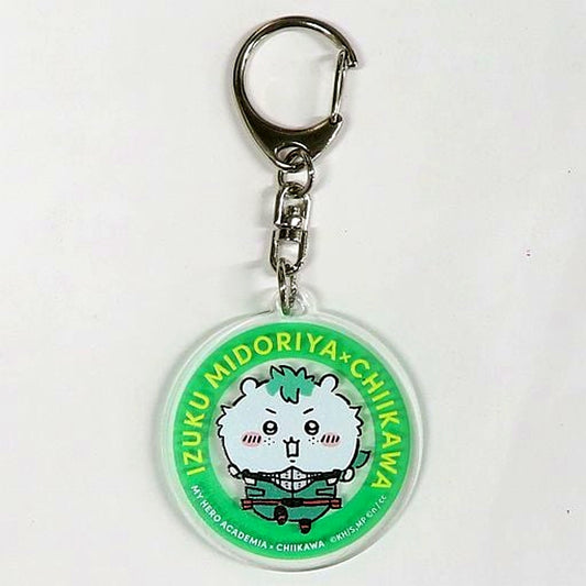 Izuku Midoriya x Chiikawa My Hero Academia Acrylic Stand & Keychain Chiikawa Market [USED]