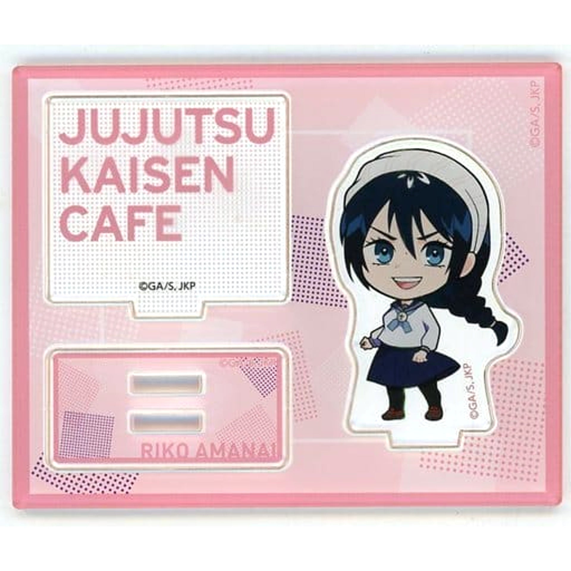 Jujutsu Kaisen Cafe 2023 Hidden Inventory Riko Amanai Mini Character Acrylic Stand Acrylic Stands [USED]