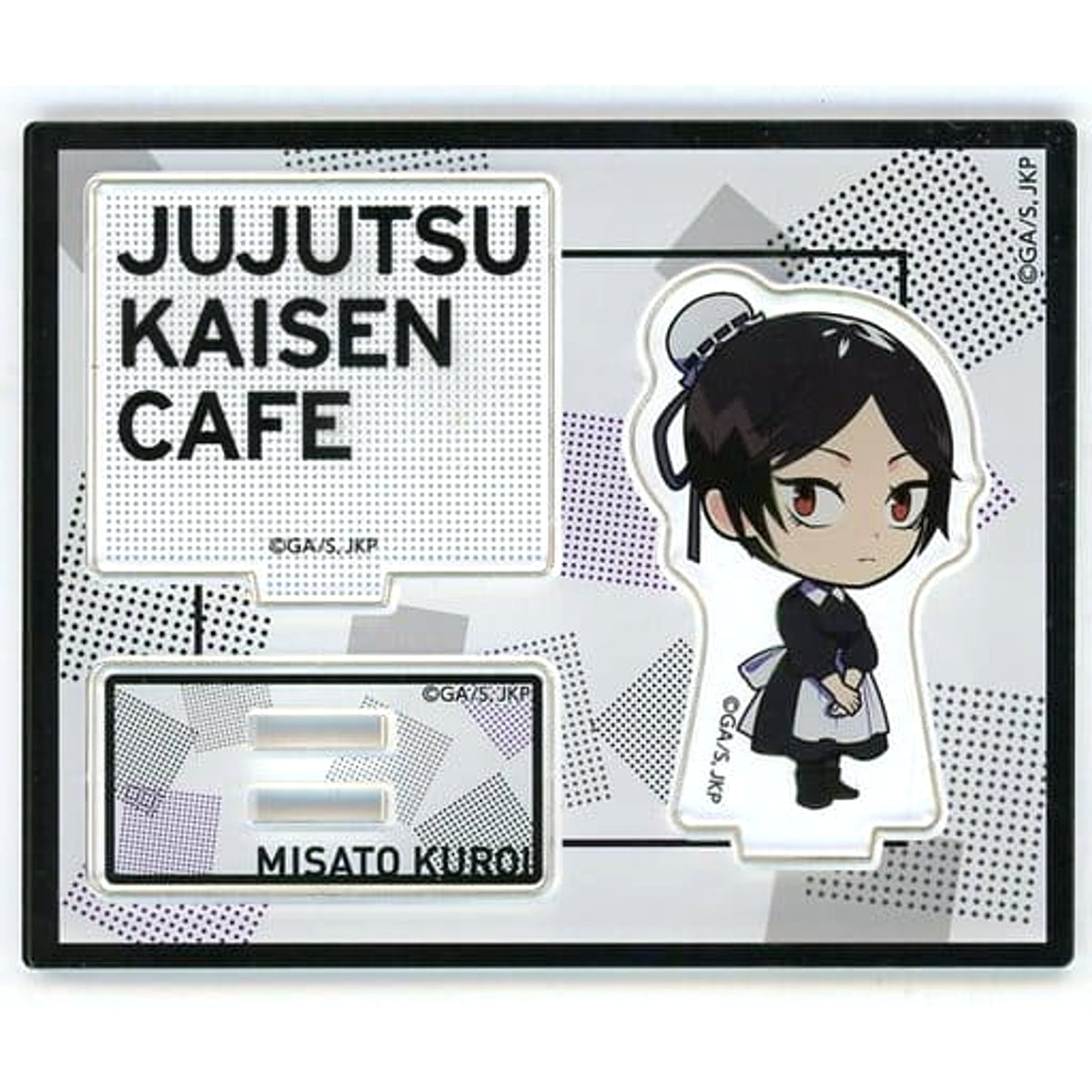 Jujutsu Kaisen Cafe 2023 Hidden Inventory Misato Kuroi Mini Acrylic Stand Acrylic Stands [USED]