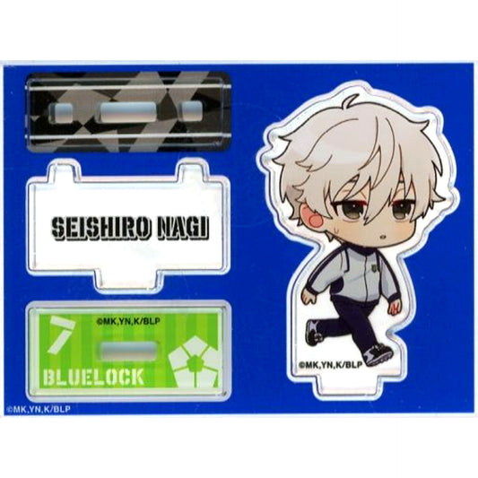 Seishiro Nagi Trading Acrylic Stand Mini Character Training Ver. Blue Lock C102 Goods [USED]