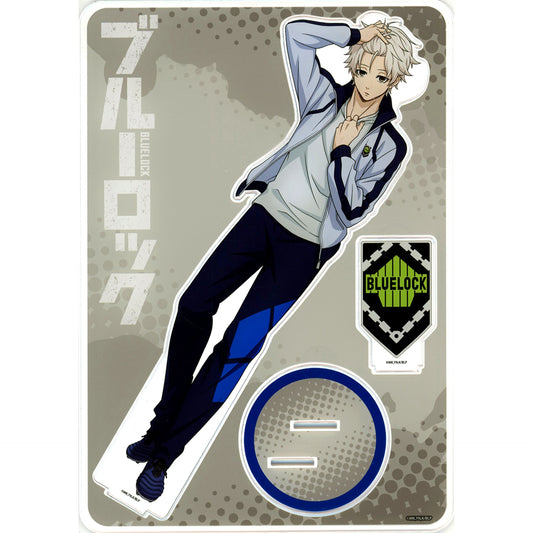 Seishiro Nagi Blue Lock Training Ver. C102 Goods BIG Acrylic Stand [USED]