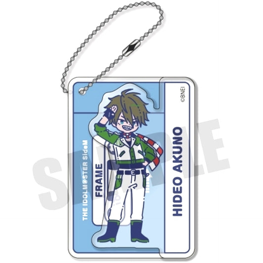 Hideo Akuno D. Retopopu Vol.5 Acrylic Keychain The Idolmaster SideM [USED]