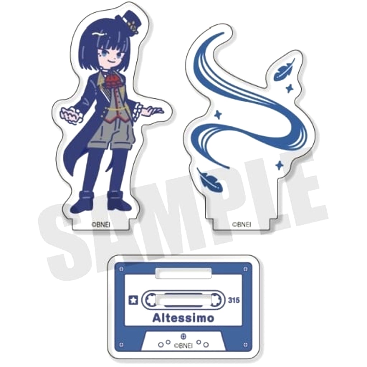 Rei Kagura THE IDOLM@STER SideM Acrylic Stand Retopop Vol.5 Type B [USED]