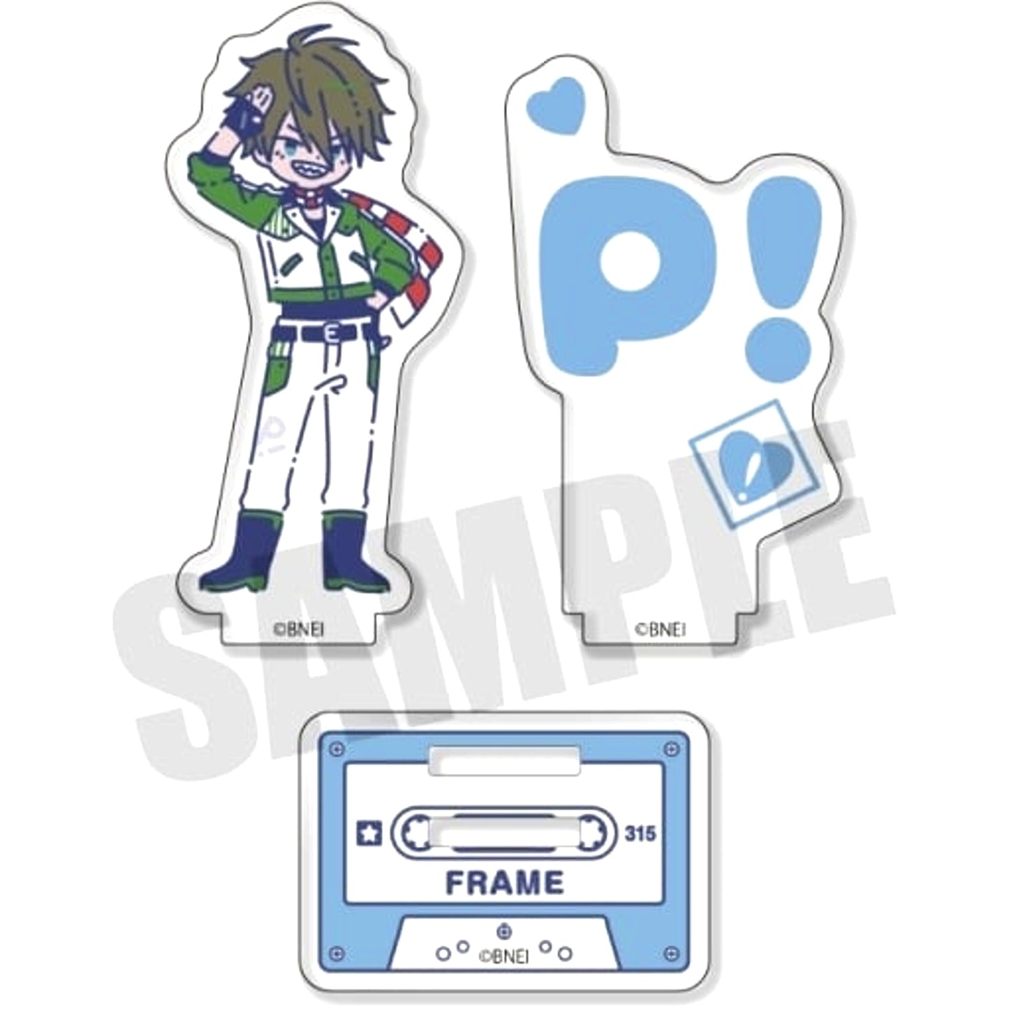 Hideo Akuno THE IDOLM@STER SideM Acrylic Stand Retopop Vol.5 Type D [USED]