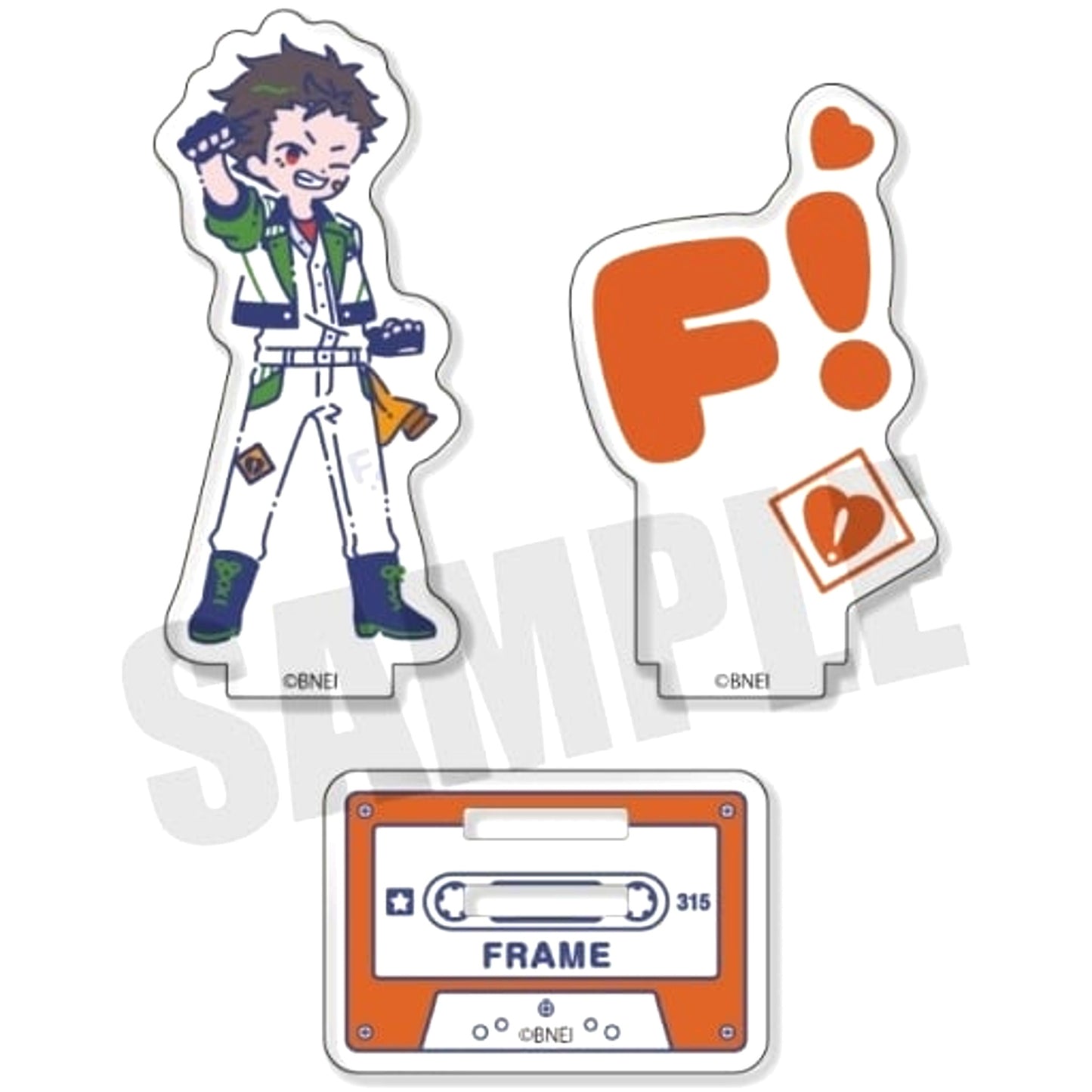 Ryu Kimura THE IDOLM@STER SideM Acrylic Stand Retopop Vol.5 Type C [USED]
