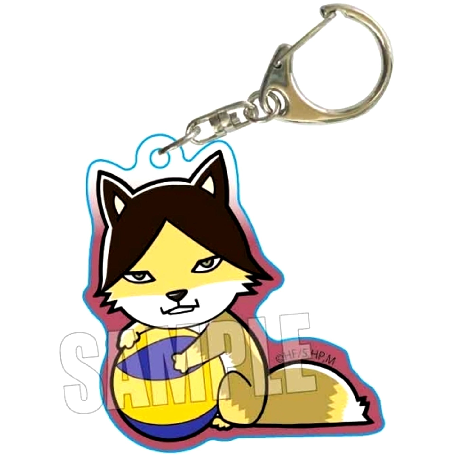 Rintaro Suna Sunagitsune Gyugyutto Acrylic Keychain Haikyu!! [USED]