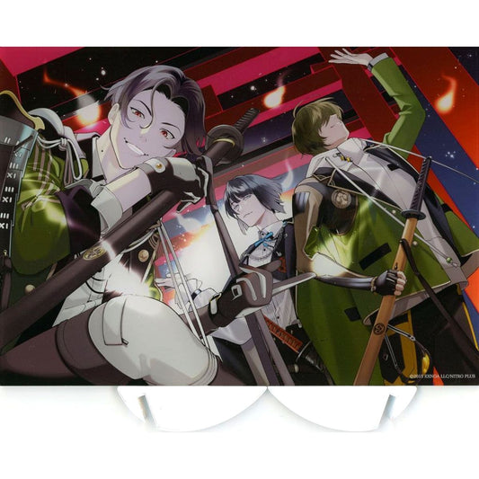 Buzen Gou, Matsui Gou & Kuwana Gou Touken Ranbu ONLINE 6th Anniversary Celebration Art Acrylic Item Art Plate [USED]