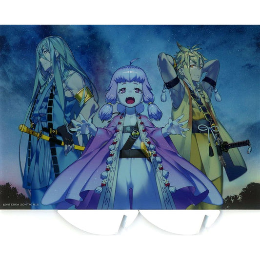 Chiyoganemaru, Chatan Nakiri & Chiganemaru Touken Ranbu ONLINE 6th Anniversary Celebration Painting Acrylic Art Plate No. 40 [USED]