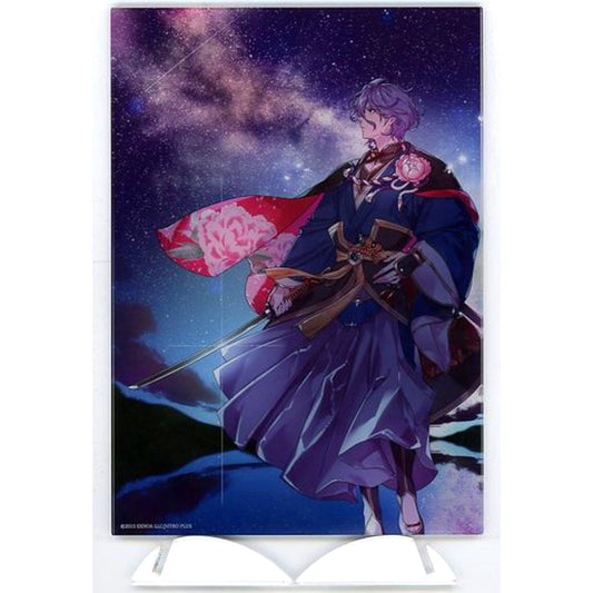 Kasen Kanesada Touken Ranbu ONLINE 6th Anniversary Celebration Art Acrylic Item Art Plate [USED]