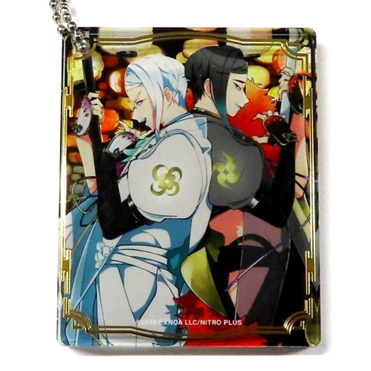 Tomoegata Naginata & Shizukagata Naginata Touken Ranbu ONLINE 6th Anniversary Celebration Painting Acrylic Art Block Collection Vol. 1 [USED]