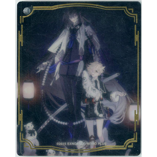 Juzumaru Tsunetsugu & Gokotai Touken Ranbu ONLINE 6th Anniversary Celebration Painting Acrylic Art Block Collection Vol. 1 [USED]