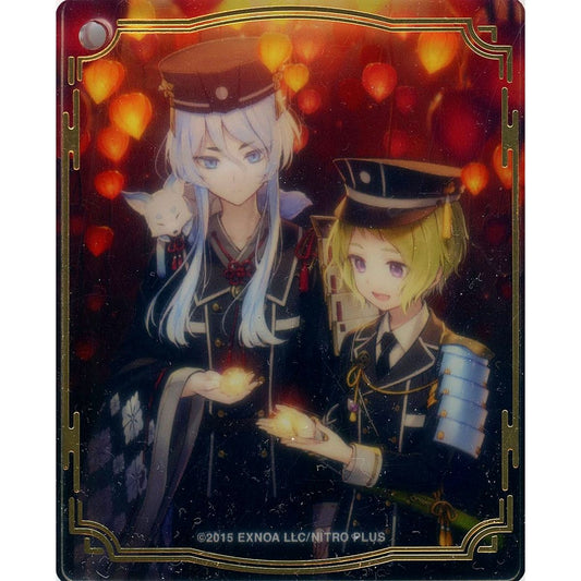 Hakusan Yoshimitsu & Mouri Toushirou Touken Ranbu ONLINE 6th Anniversary Celebration Painting Acrylic Art Block Collection Vol. 2 [USED]