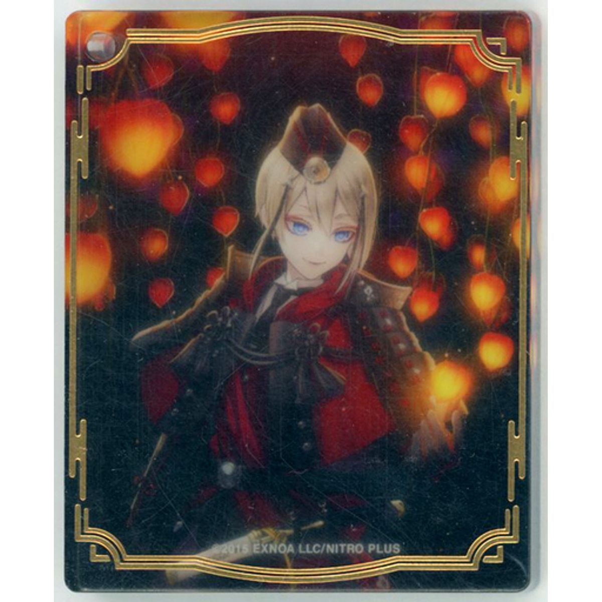 Hyuuga Masamune Touken Ranbu ONLINE 6th Anniversary Commemorative Acrylic Art Block Collection Vol.2 [USED]