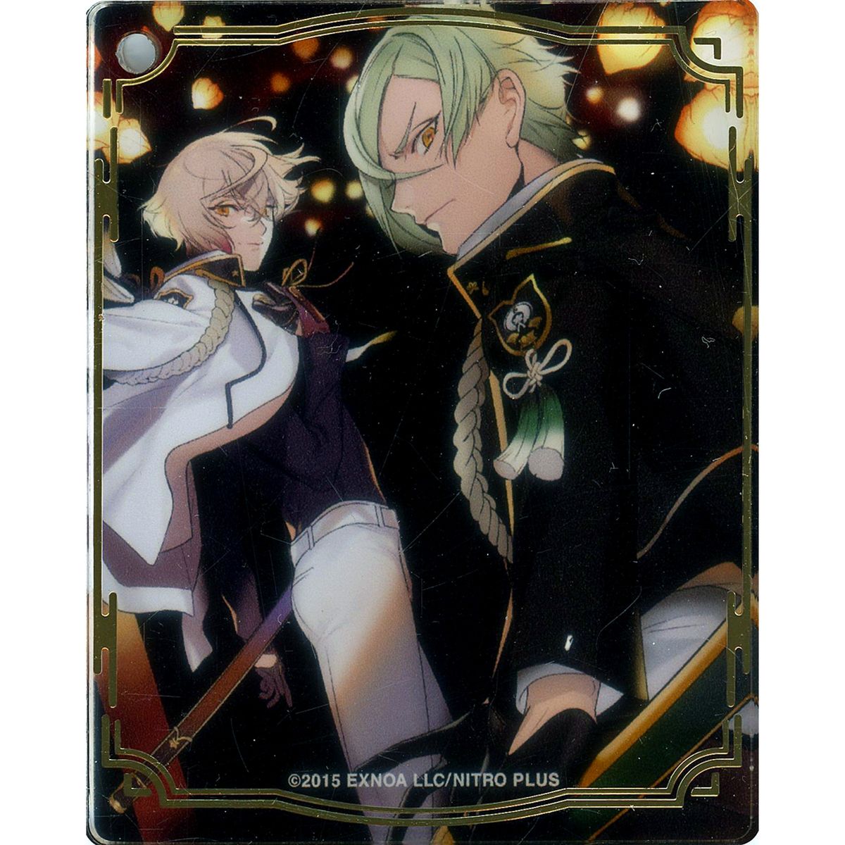 Higekiri & Hizamaru Touken Ranbu ONLINE 6th Anniversary Celebration Art Acrylic Art Block Collection Vol. 2 [USED]