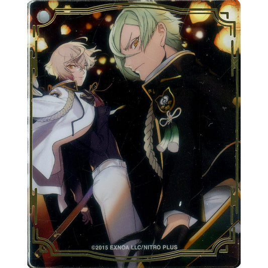 Higekiri & Hizamaru Touken Ranbu ONLINE 6th Anniversary Celebration Art Acrylic Art Block Collection Vol. 2 [USED]