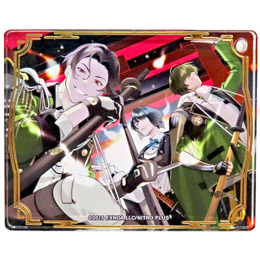 Buzen Gou, Matsui Gou & Kuwana Gou Touken Ranbu ONLINE 6th Anniversary Celebration Painting Acrylic Art Block Collection Vol. 3 [USED]