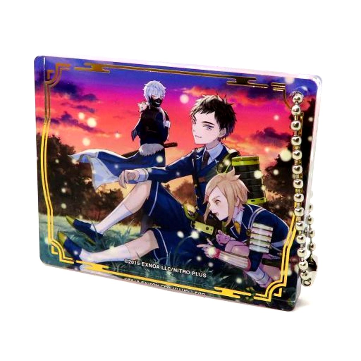 Nakigitsune, Atsushi Toushirou & Houchou Toushirou Touken Ranbu ONLINE 6th Anniversary Celebration Art Acrylic Item Art Block Collection Vol. 4 [USED]