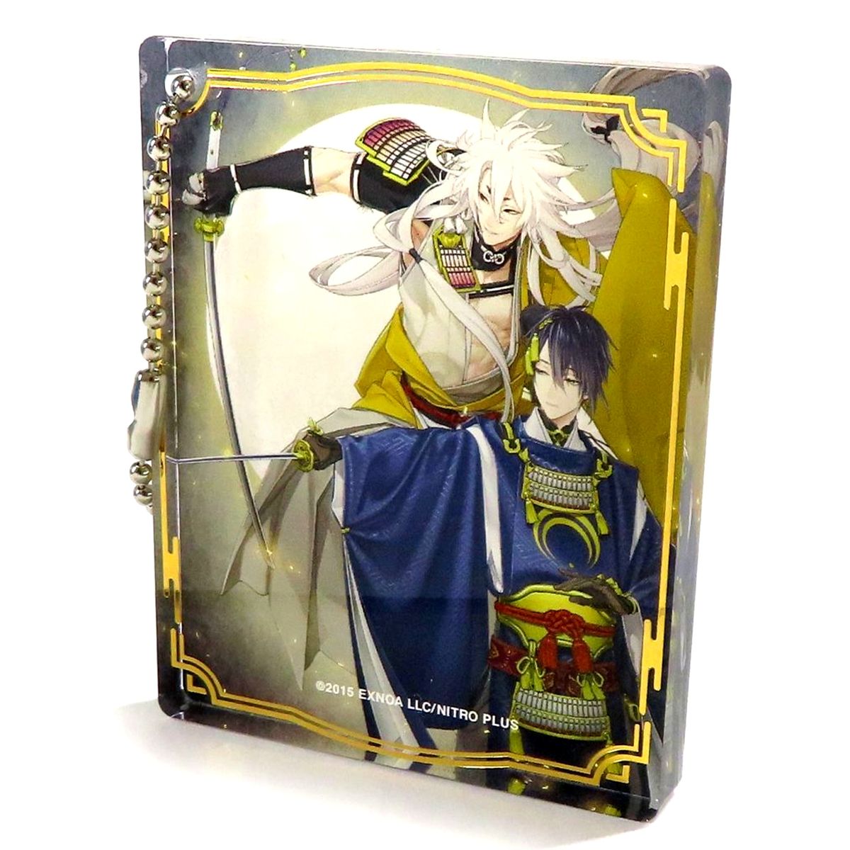 Kogitsunemaru & Mikazuki Munechika Touken Ranbu ONLINE 6th Anniversary Celebration Art Acrylic Art Block Collection Vol. 4 [USED]