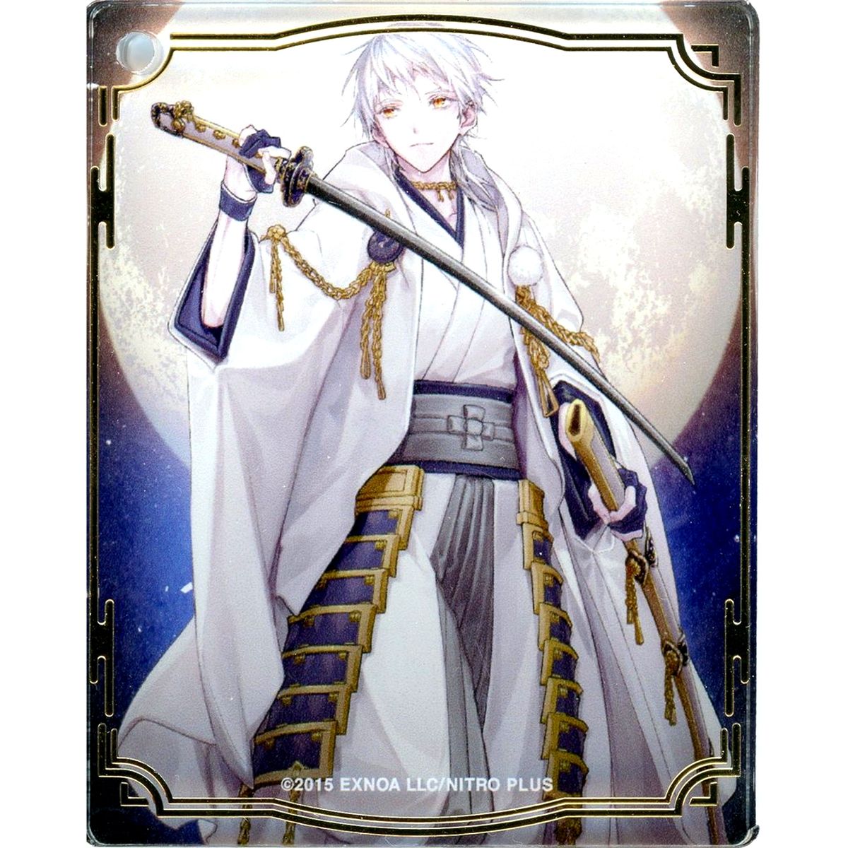 Tsurumaru Kuninaga Touken Ranbu ONLINE 6th Anniversary Celebration Painting Acrylic Art Block Collection Vol.5 [USED]