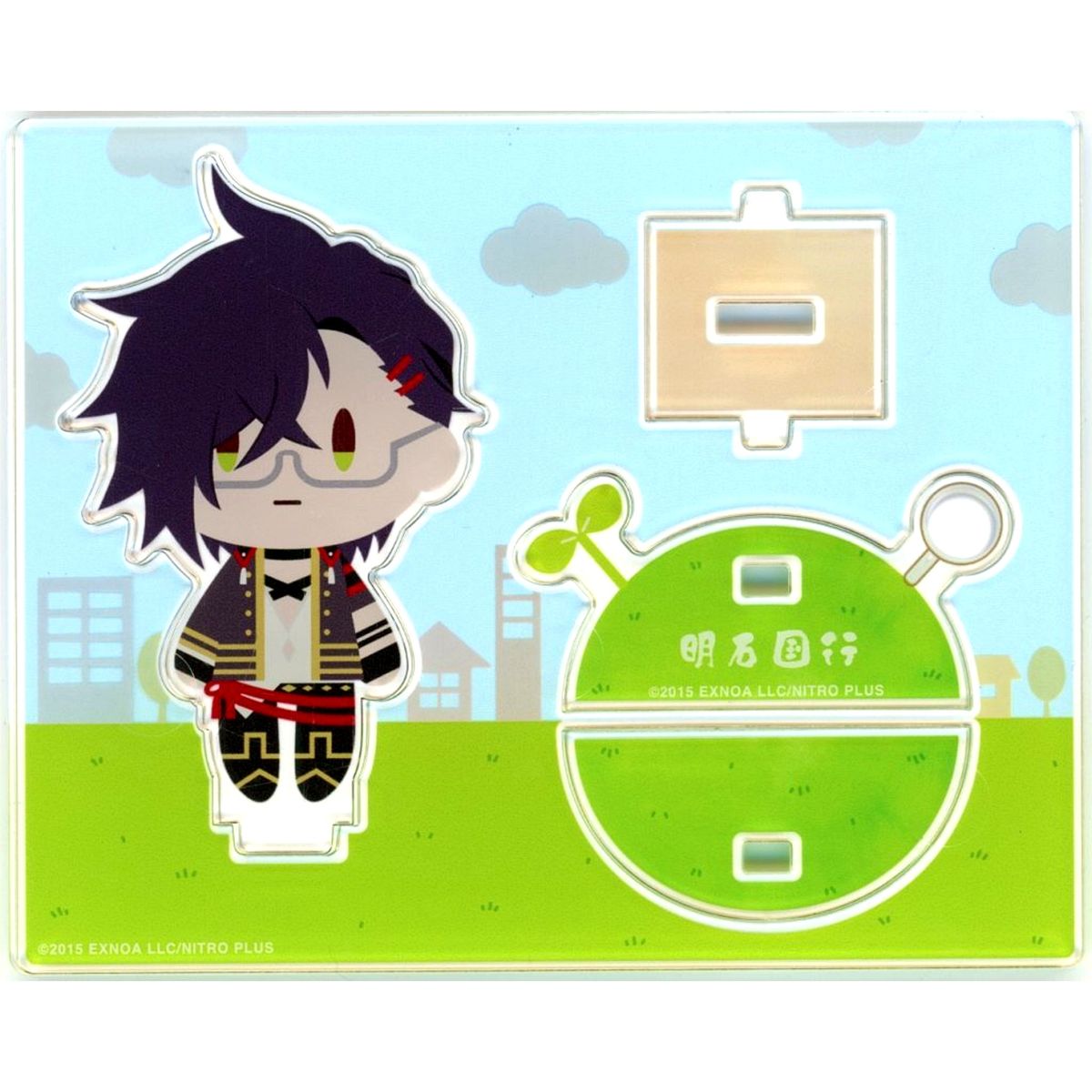 Akashi Kuniyuki Touken Ranbu ONLINE Otomo Sanpo Acrylic Character Stand [USED]