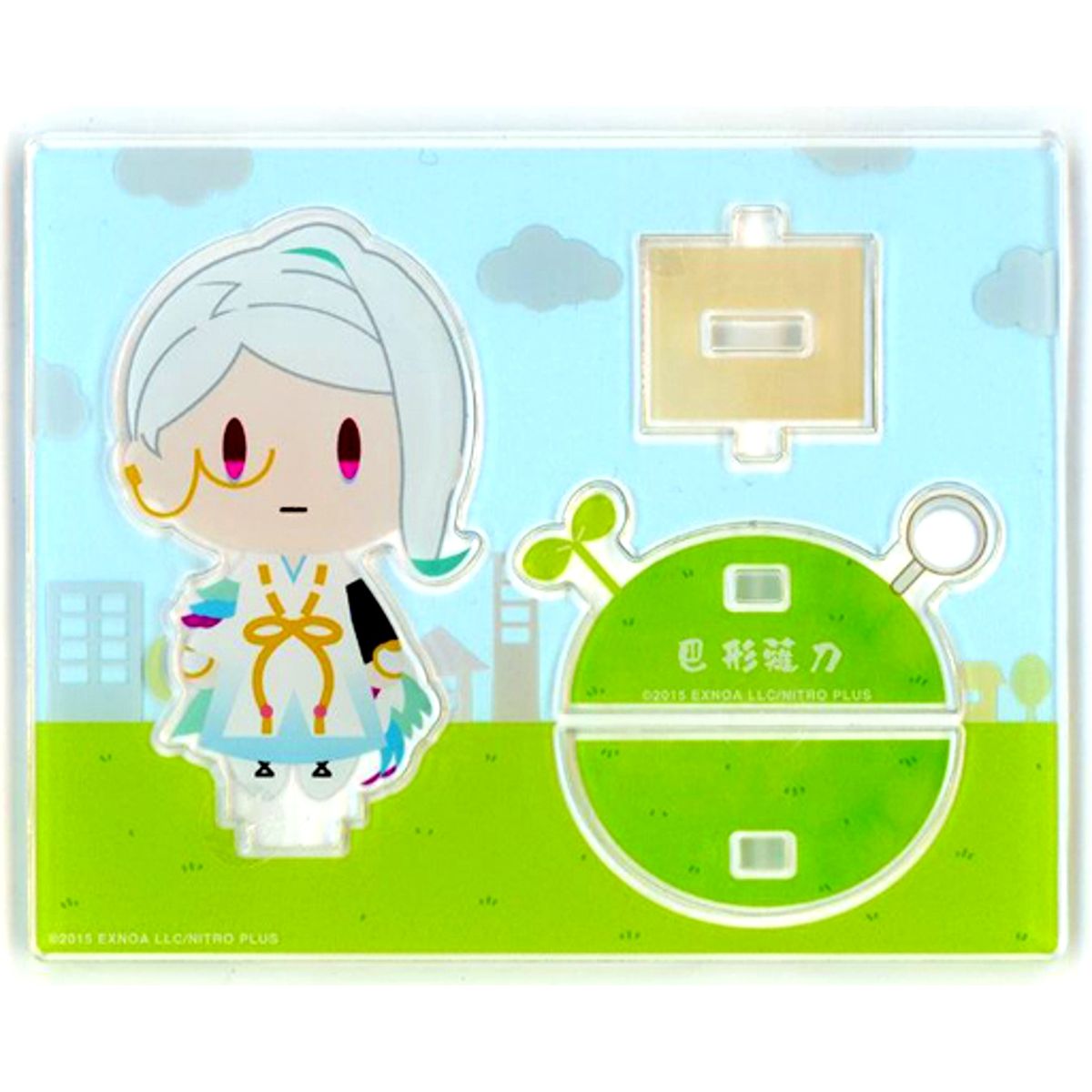 Tomoegata Naginata Touken Ranbu ONLINE Otomo Sanpo Acrylic Item Stand [USED]