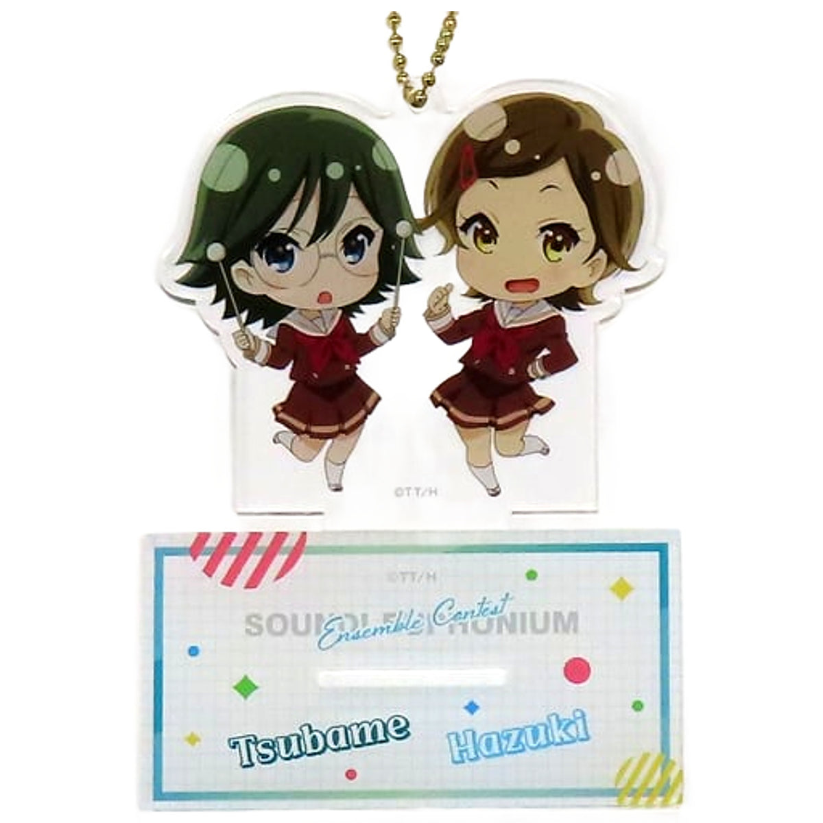 Tsubame Kamaya Hazuki Kato Sound! Euphonium: Ensemble Contest Arc Stand Acrylic Charm Theater Limited Charm [USED]
