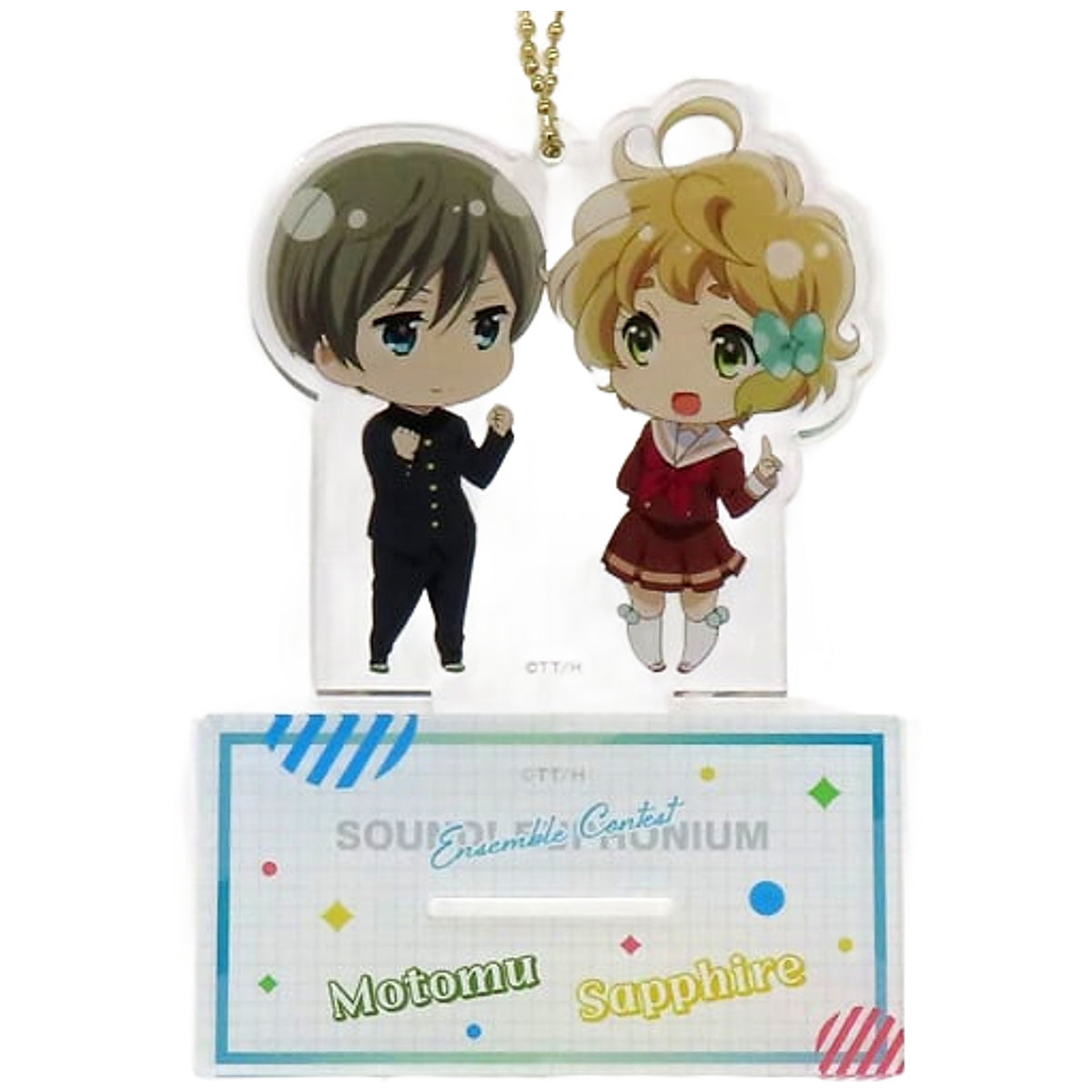 Sapphire Kawashima Motomu Tsukinaga Sound! Euphonium: Ensemble Contest Arc Stand Acrylic Charm Theater Limited Charm [USED]