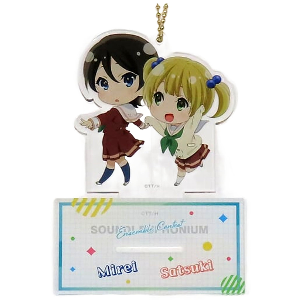Mirei Suzuki Satsuki Suzuki Sound! Euphonium: Ensemble Contest Arc Stand Acrylic Charm Theater Limited Charm [USED]