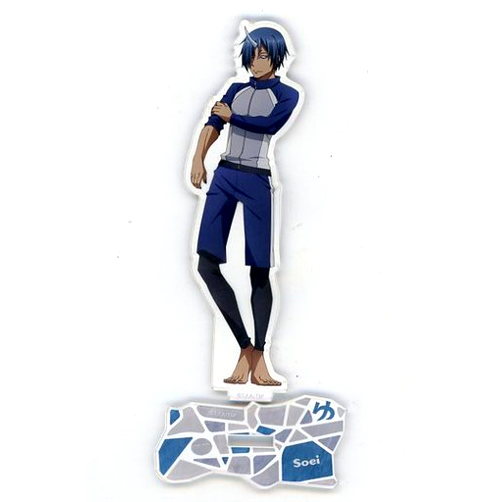 Souei Acrylic Stand Hakone Kowakien Yunessun x That Time I Got Reincarnated as a Slime [USED]