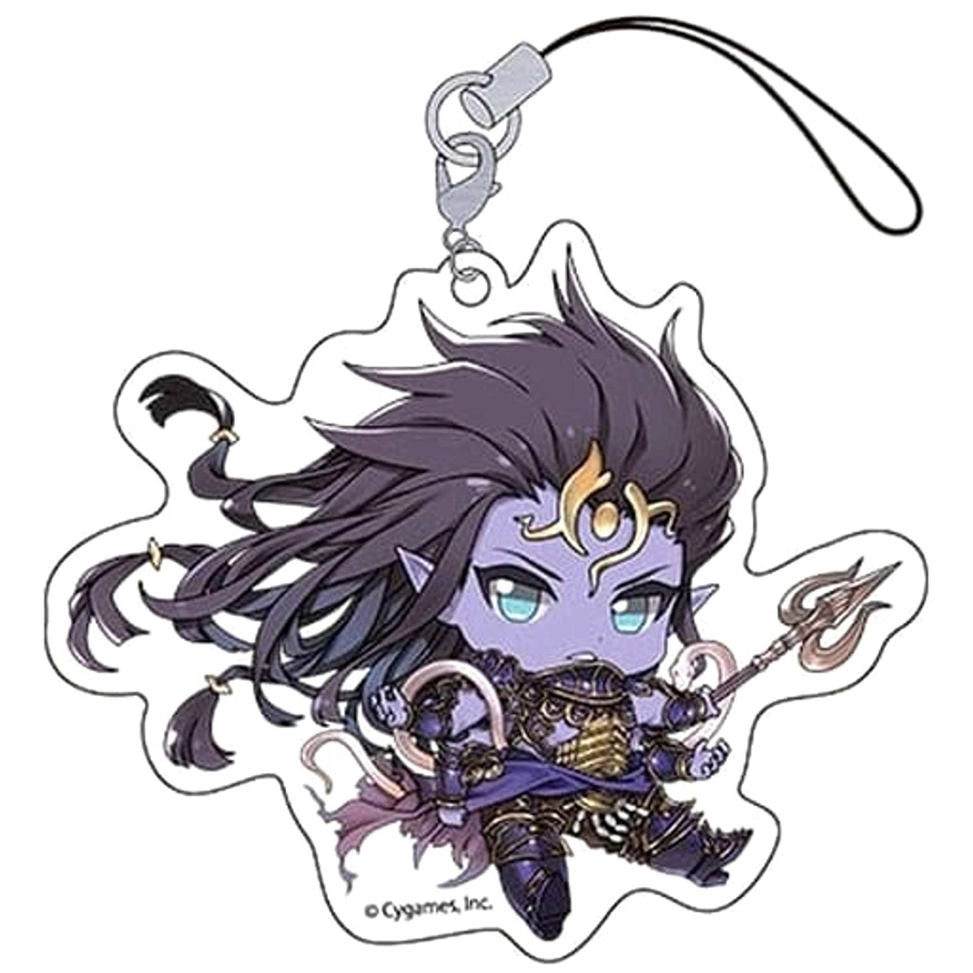 Granblue Fantasy Shiva Petanko Trading Acrylic Straps Vol.7 Keychains [USED]