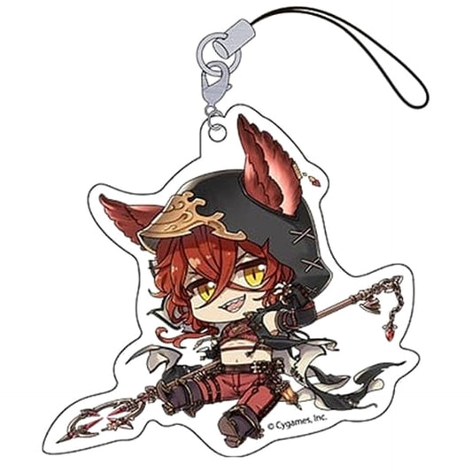Granblue Fantasy Elmott Petanko Trading Acrylic Straps Vol.7 Keychains [USED]