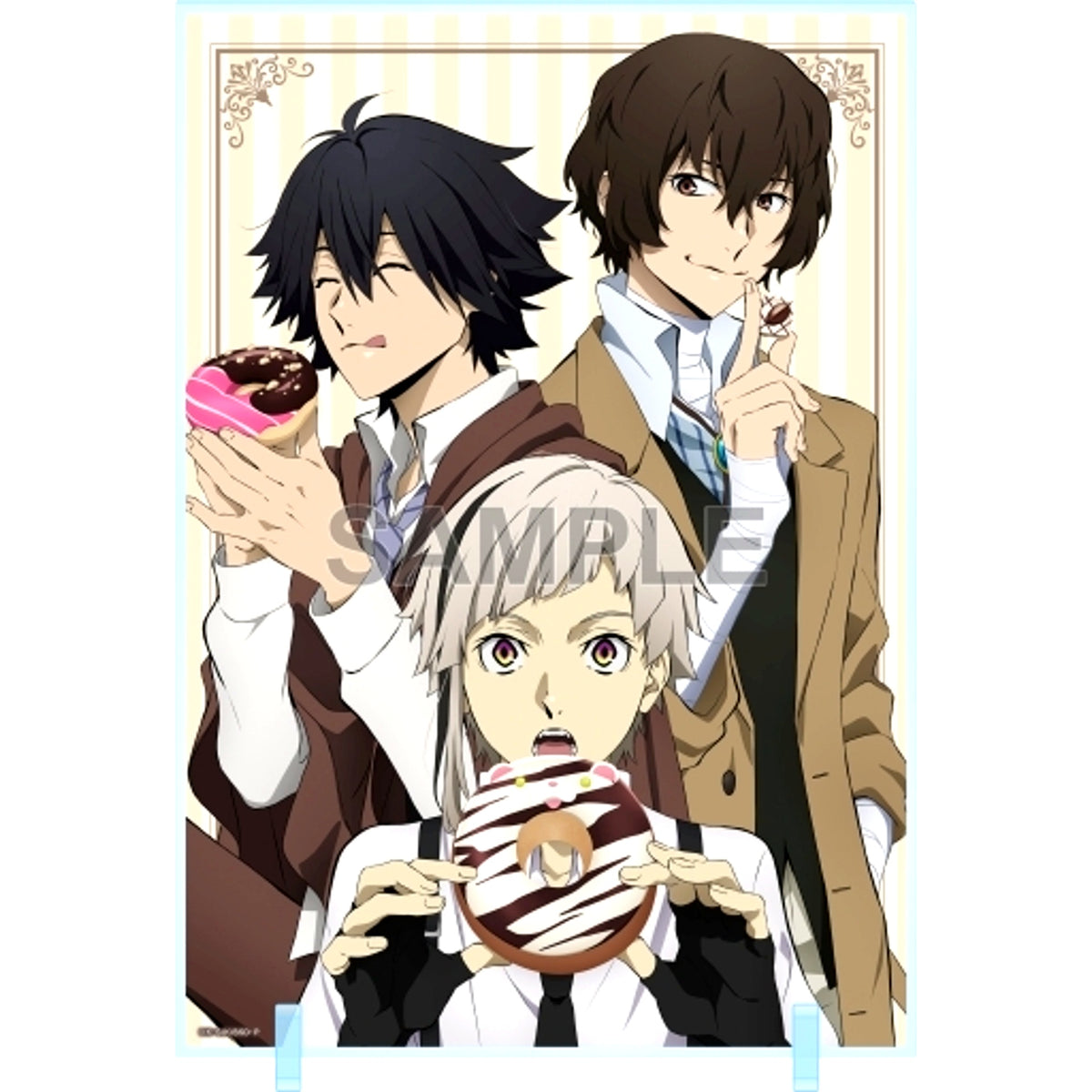 Atsushi Nakajima & Osamu Dazai & Ranpo Edogawa Acrylic Panel Bungo Stray Dogs [USED]