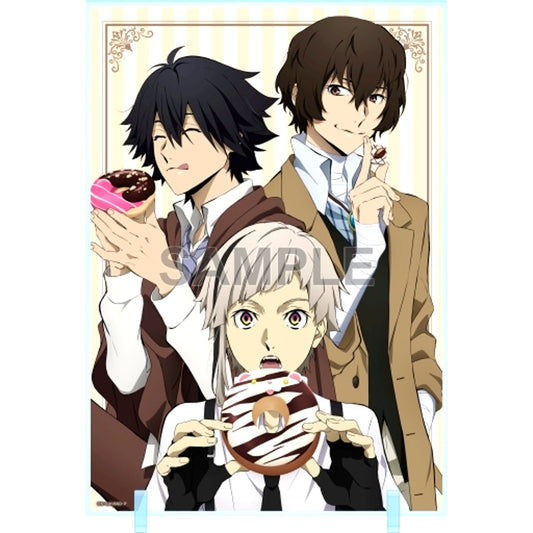 Atsushi Nakajima & Osamu Dazai & Ranpo Edogawa Acrylic Panel Bungo Stray Dogs [USED]