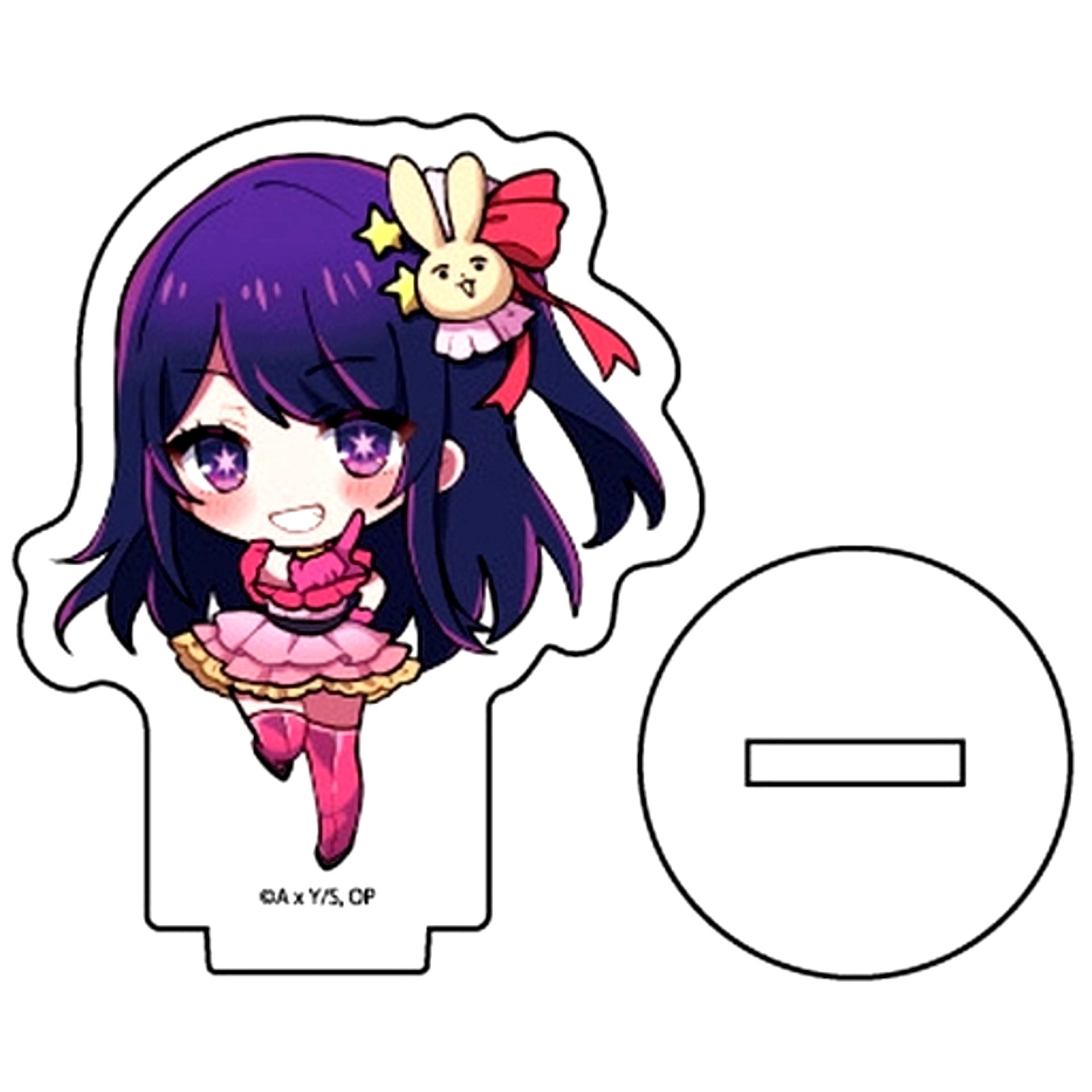 Ai Hoshino 01 Mini Character Illustration Acrylic Puchi Stand Oshi no Ko [USED]