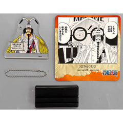One Piece Famous Scene Diorama Collection Road to Laugh Tale Vol. 5 Sengoku Acrylic Stands [USED]