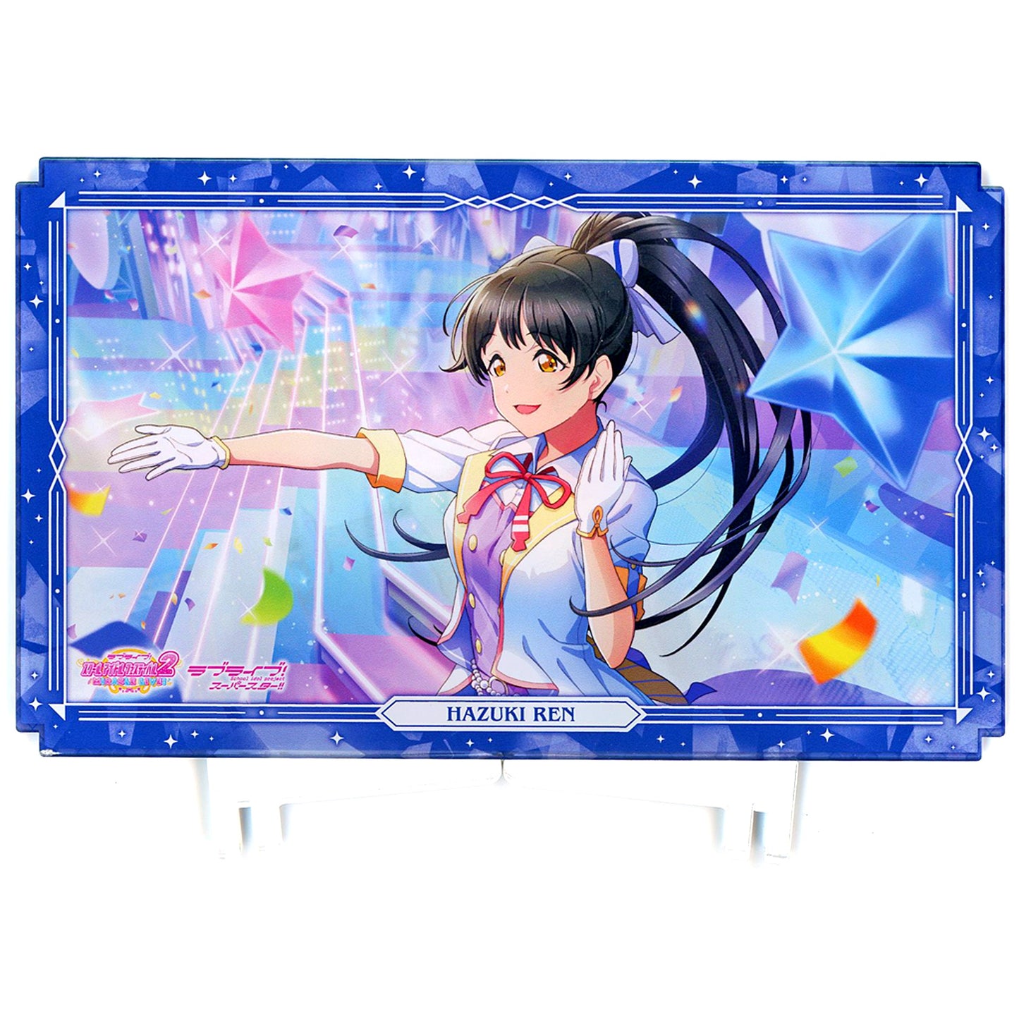 Ren Hazuki Half Anniversary Double-Sided Plate Acrylic Stand Liella Love Live School Idol Festival 2 MIRACLE LIVE [USED]