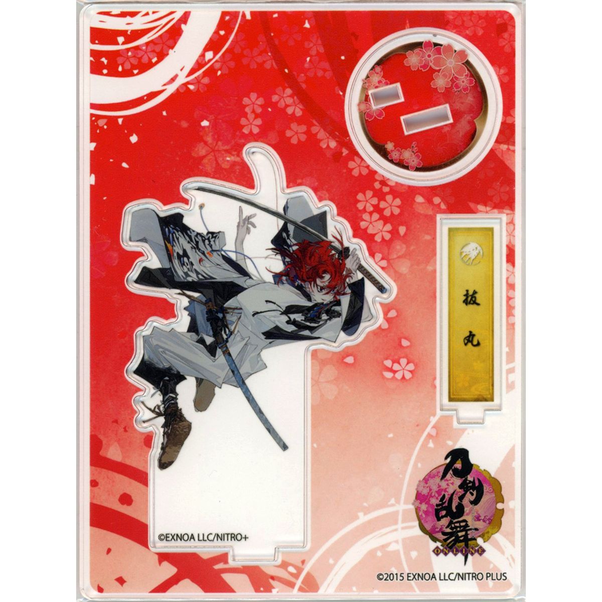 Nukemaru No.102 Touken Ranbu ONLINE Acrylic Figure Battle [USED]