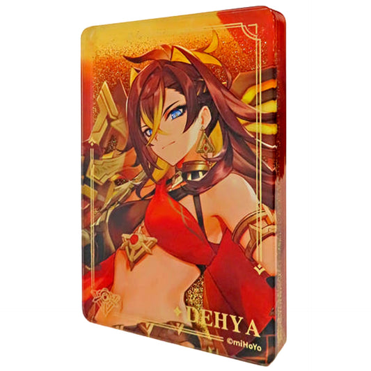 Dehya Genshin Impact Breath of Windblossoms Glitter Acrylic Block [USED]