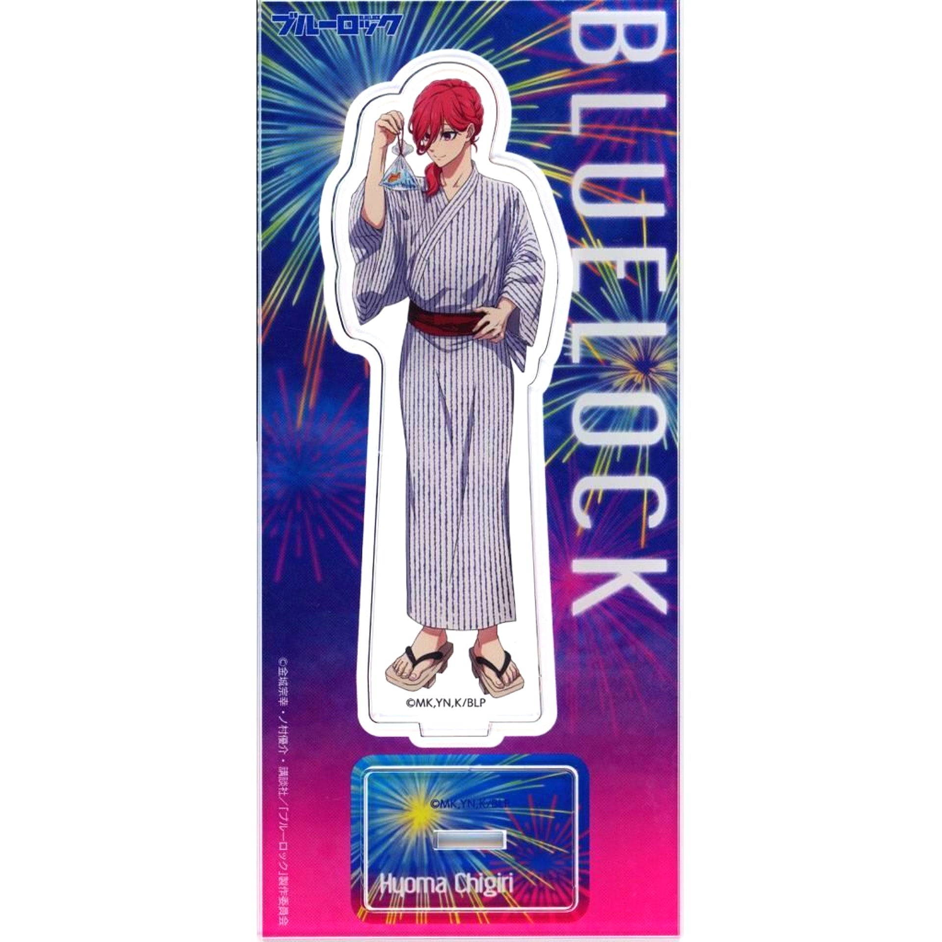 Hyoma Chigiri Yukata Life-Size Acrylic Stand Blue Lock [USED]