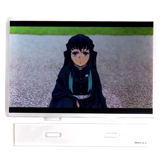 Muichiro Tokito & Kagaya Ubuyashiki - B Demon Slayer Swordsmith Village Arc x ufotable Cafe x Machi Asobi CAFE Real Time Cafe Episode 9 Muichiro and Those Who Cared for Him Lenticular Random Acrylic Stand [USED]