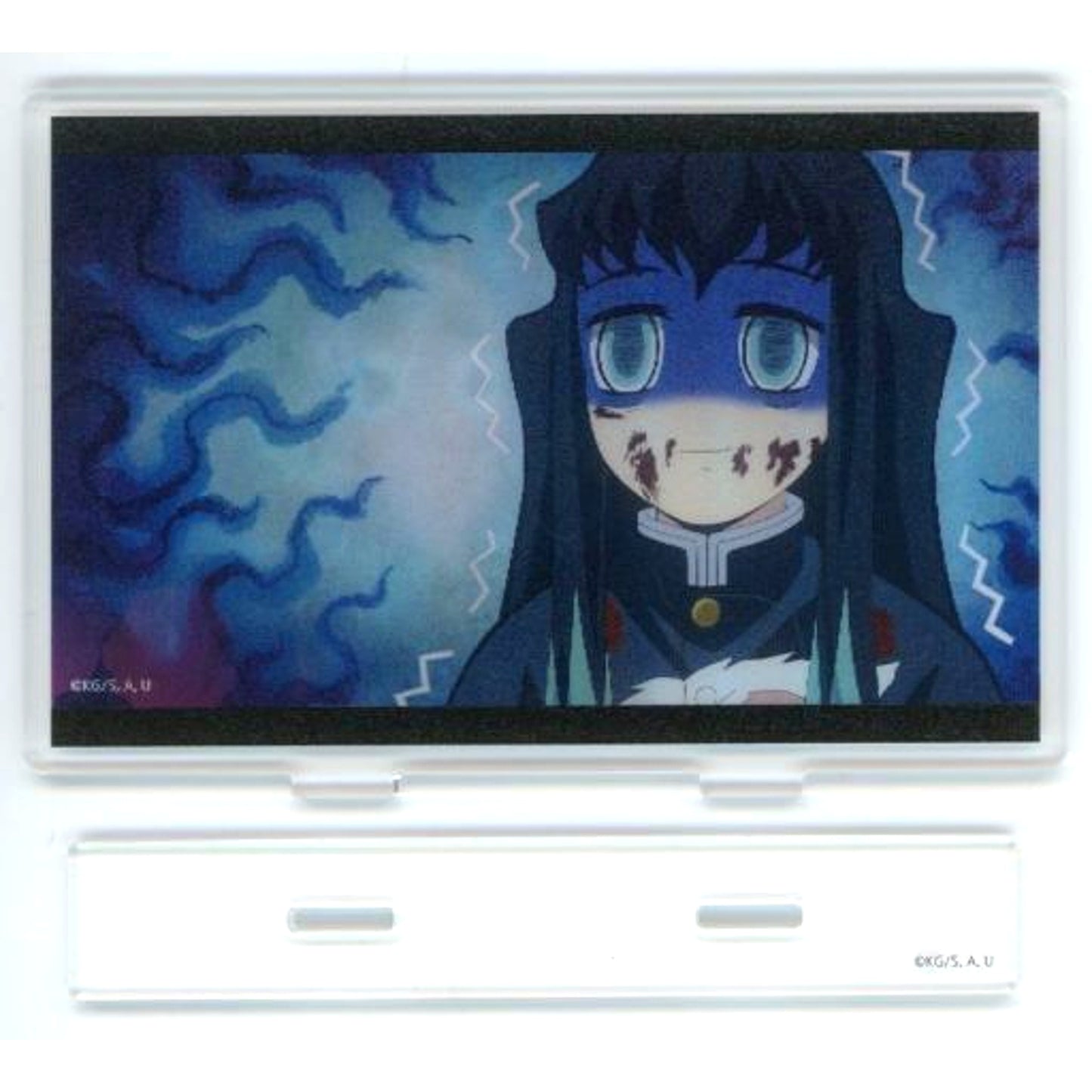 Muichiro Tokito & Kozo Kanamori - C Demon Slayer: Kimetsu no Yaiba Swordsmith Village Arc x ufotable Cafe x Machi Asobi CAFE Real-Time Cafe Episode 9 Muichiro and Those Who Cared About Him Lenticular Random Acrylic Stand [USED]