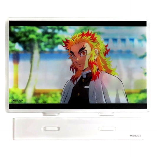 Muichiro Tokito & Kyojuro Rengoku - E Demon Slayer: Kimetsu no Yaiba Swordsmith Village Arc x ufotable Cafe x Machi Asobi CAFE Real-Time Cafe Episode 9 Muichiro and Those Who Cared for Him Lenticular Random Acrylic Stand [USED]