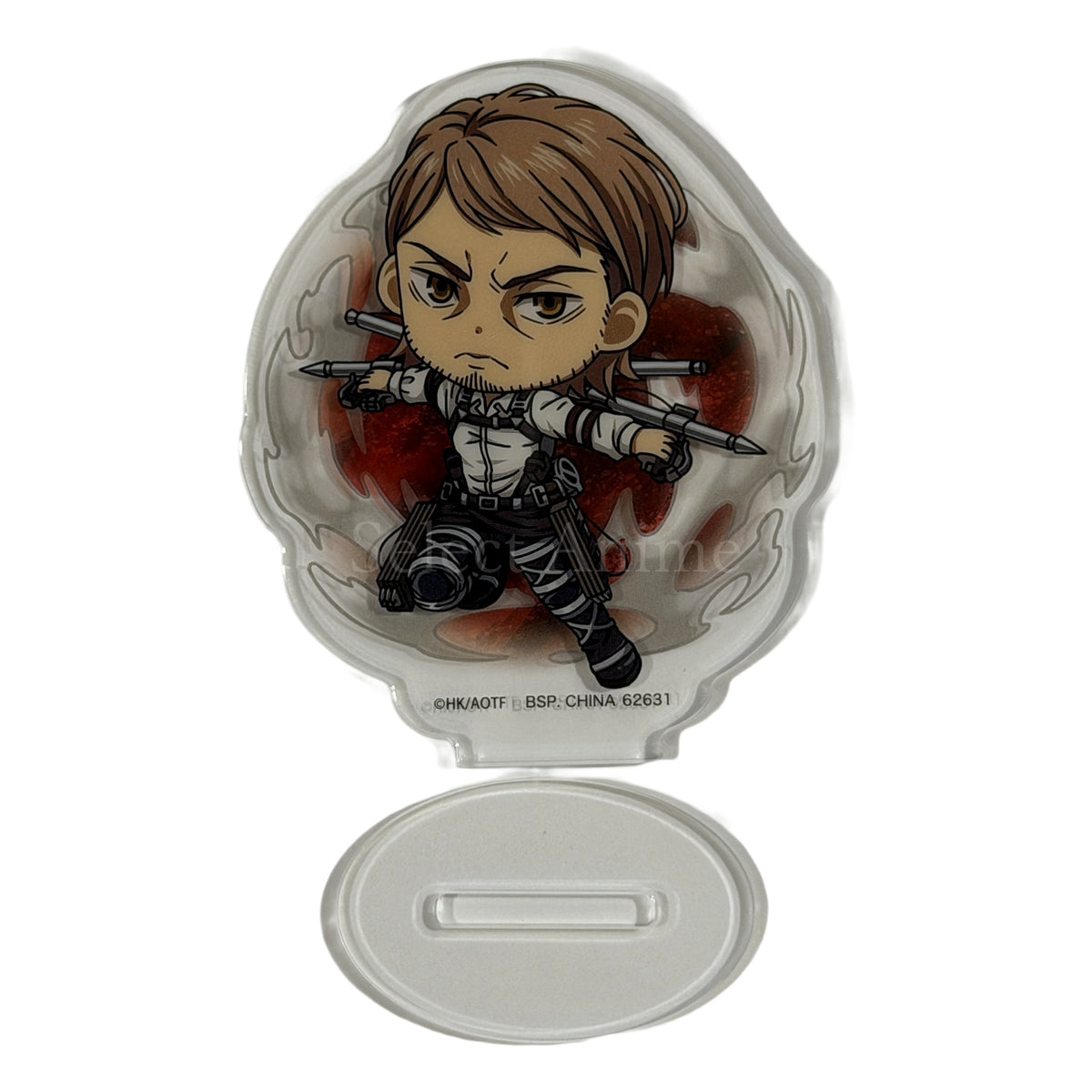 Jean Kirstein H Prize Attack on Titan Seeking Freedom Ichiban Kuji Kyun Chara Illustrations Acrylic Stand [USED]