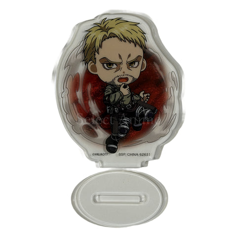 Reiner Braun H Prize Attack on Titan Seeking Freedom Kyun Chara Illustrations Ichiban Kuji Acrylic Stand [USED], photo 1