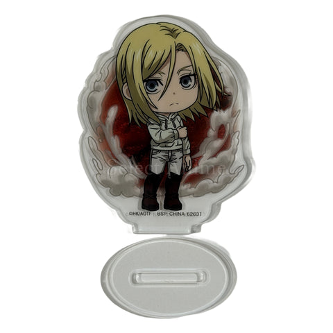 Annie Leonhart H Prize Attack on Titan Seeking Freedom Ichiban Kuji Kyun Chara Illustrations Acrylic Stand [USED], photo 1