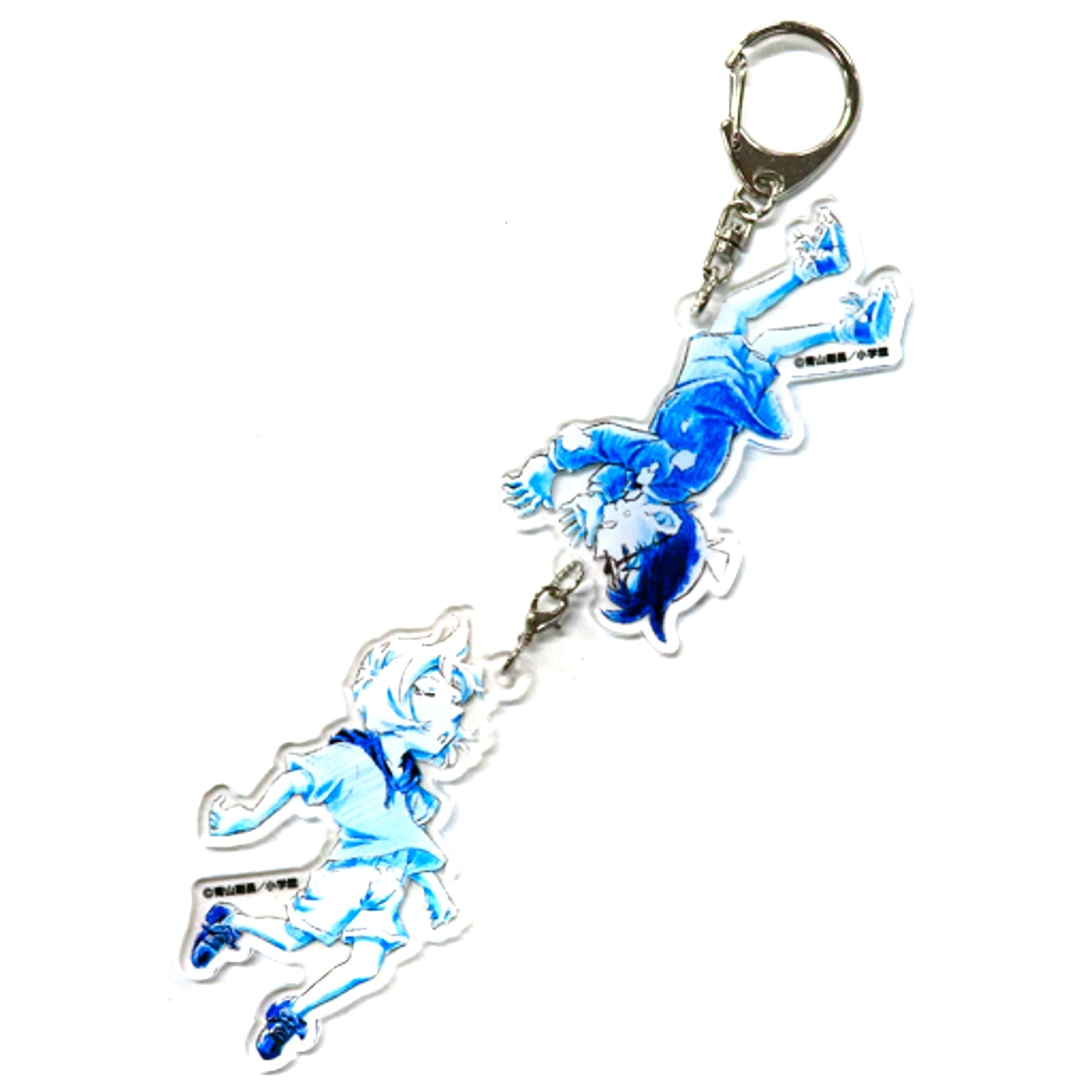 Conan Edogawa Ai Haibara Detective Conan Black Iron Submarine Connecting Acrylic Charm [USED]